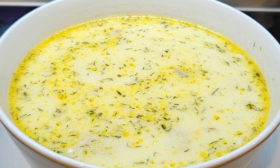 Ciorba de pui a la grec